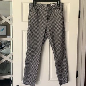 GAP Black and White Skinny Pants